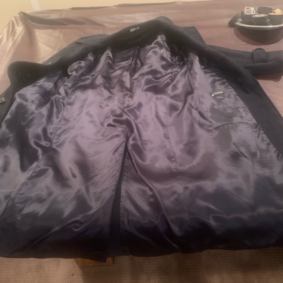 Men’s large pure wool long coat - Picture 3 of 3